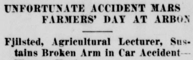 The opening of the article as printed in the American Falls Press, May 11, 1916, page 1. Library of Congress, Chronicling America.