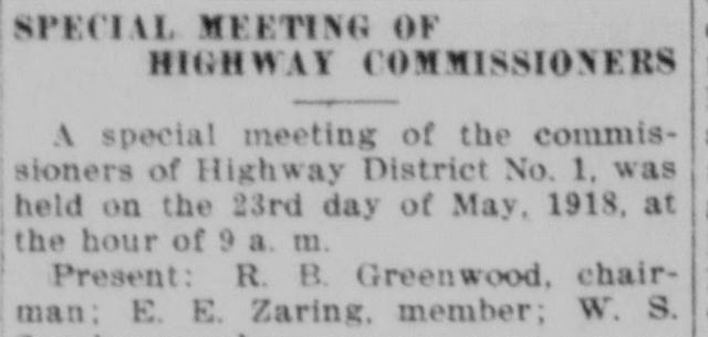 The opening of the article as printed in the American Falls Press, May 24, 1918, page 2. Library of Congress, Chronicling America.
