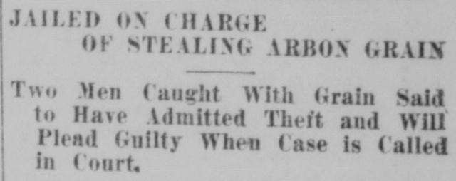 The opening of the article as printed in the American Falls Press, November 13, 1917, page 1. Library of Congress, Chronicling America.