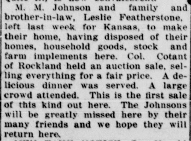 The article as printed in the American Falls Press, November 2, 1916, page 12. Library of Congress, Chronicling America.