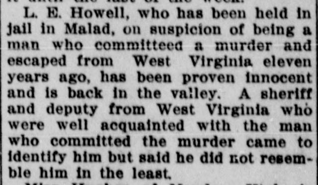 The article as printed in the American Falls Press, July 15, 1915, page 1. Library of Congress, Chronicling America.