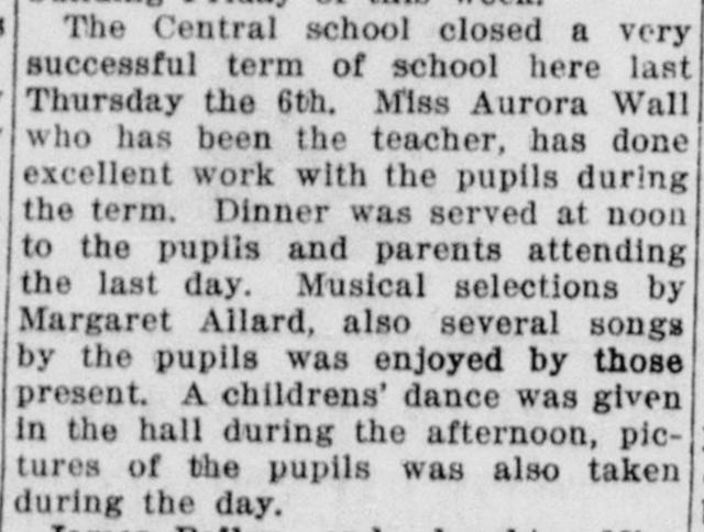 The article as printed in the American Falls Press, May 14, 1920, page 2. Library of Congress, Chronicling America.