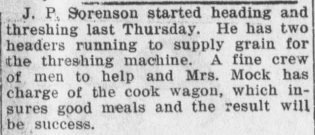 The article as printed in the American Falls Press, August 24, 1922, page 5. Library of Congress, Chronicling America.