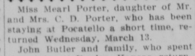 The opening of the article as printed in the American Falls Press, March 26, 1918, page 4. Library of Congress, Chronicling America.
