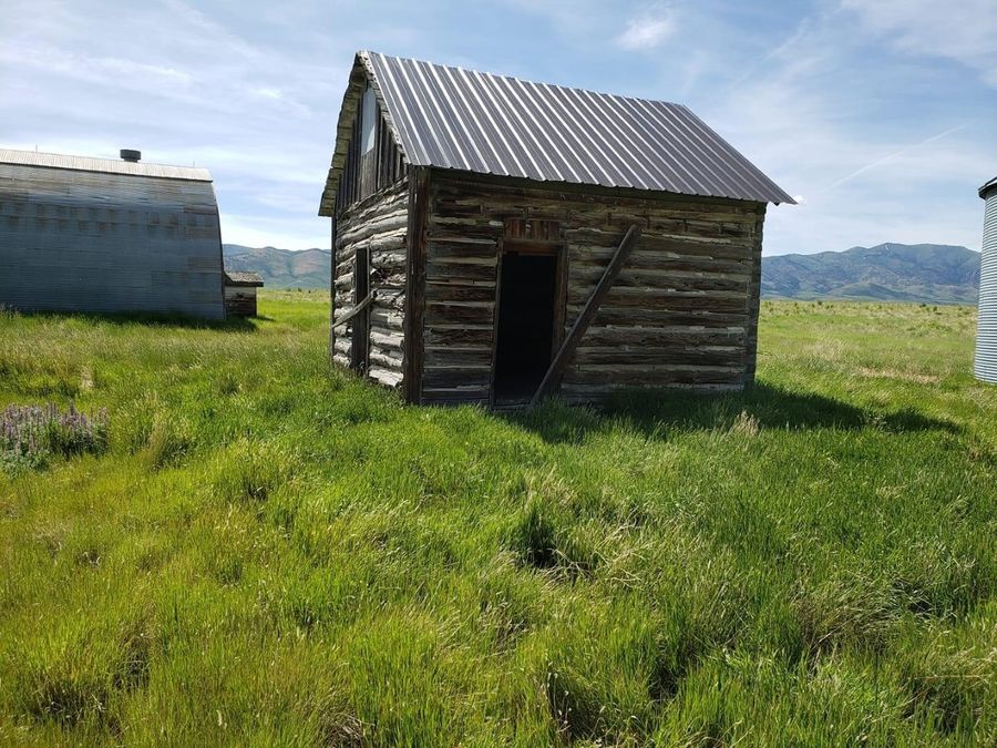 Joseph C. Jenson's first homestead house, Arbon